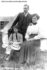 Bill &amp; Maggie Carroll with Daughter May