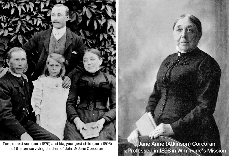Corcoran Jane Anne (Atkinson)  and family