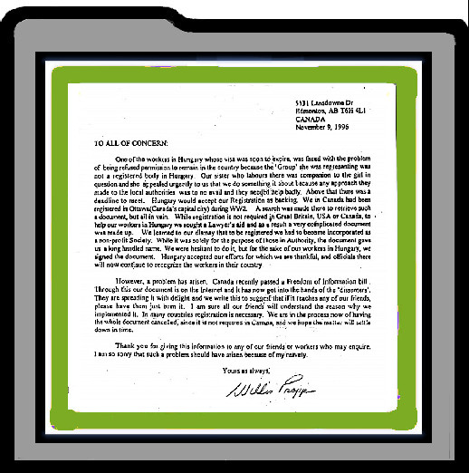 ThumbnaiI Correspondence --Statements 
